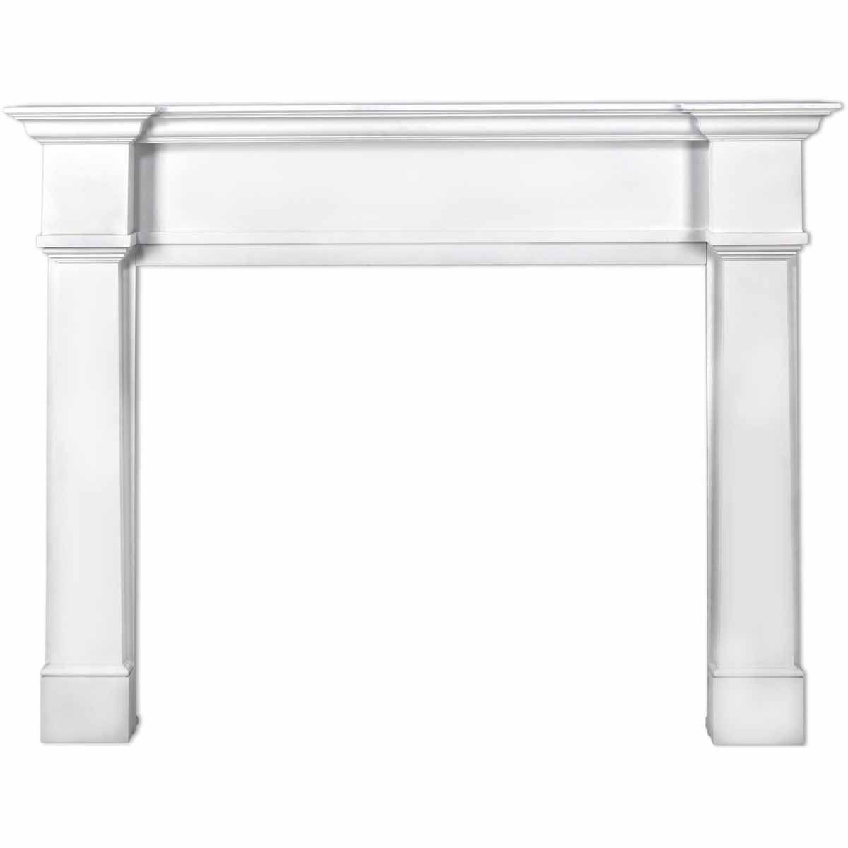 Pearl Mantels Richmond Fireplace Mantel, White