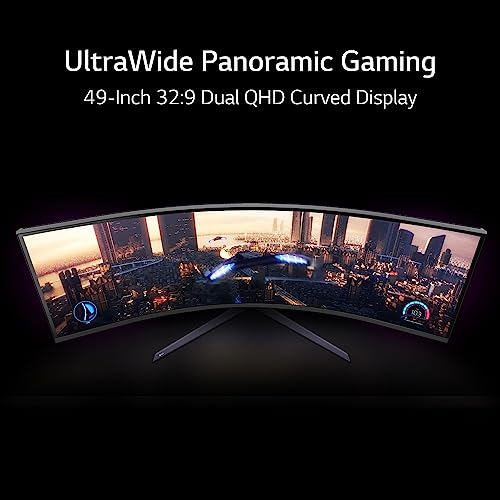 LG Ultragear QHD Curved Gaming Monitor