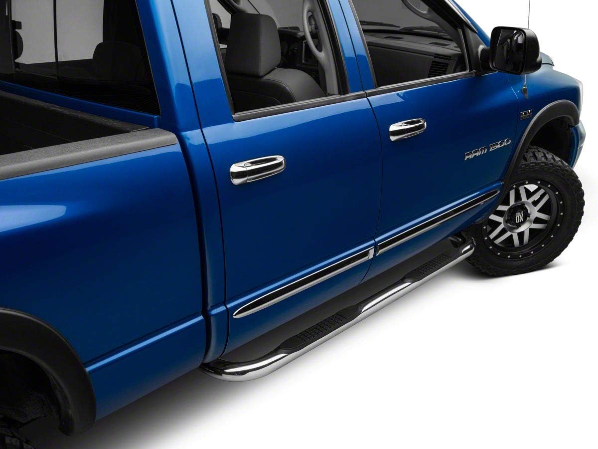 Barricade Rattler Steel Running Boards Compatible with 19-22 Silverado 1500 Double Cab