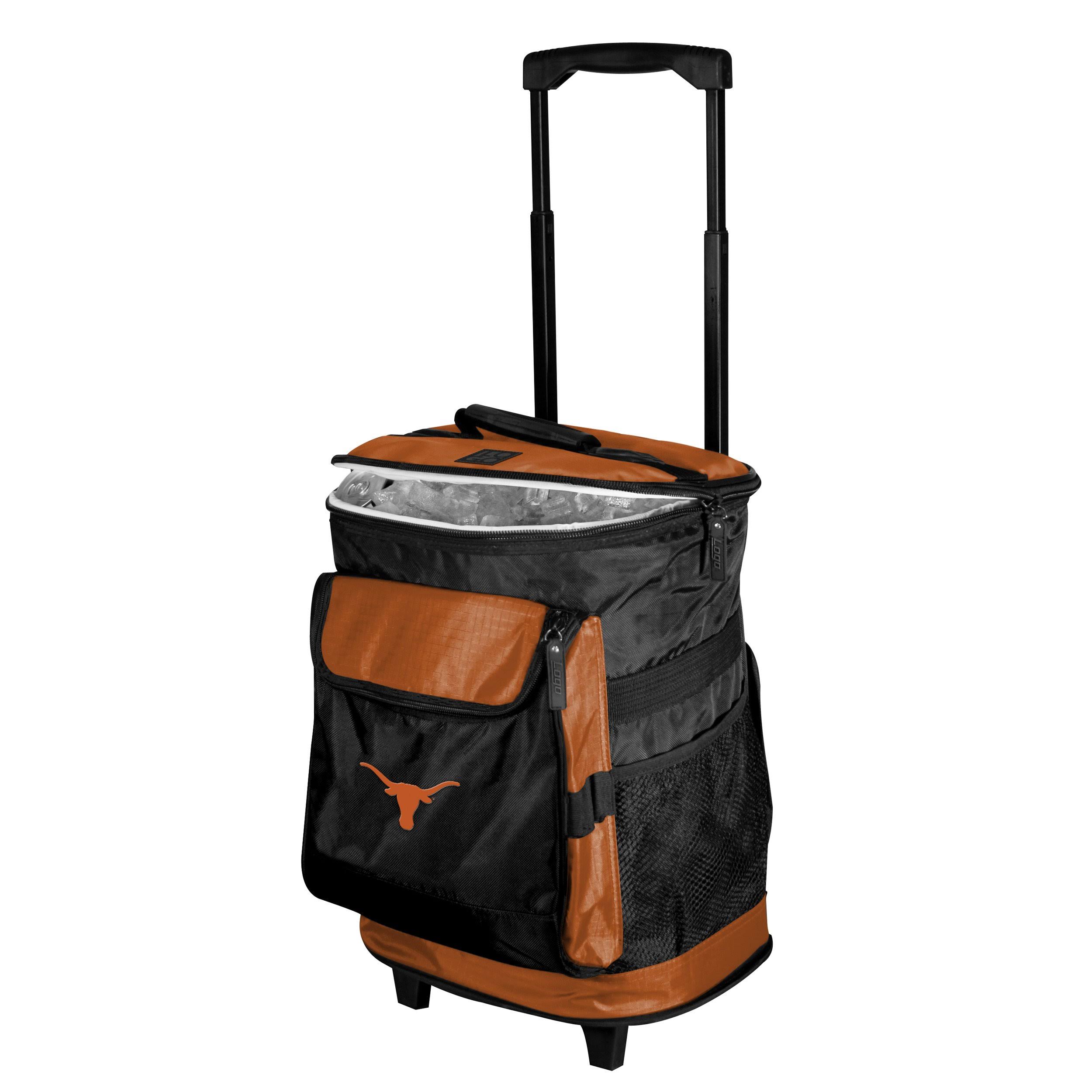 Rolling Texas Longhorns 45-Can Cooler, Orange