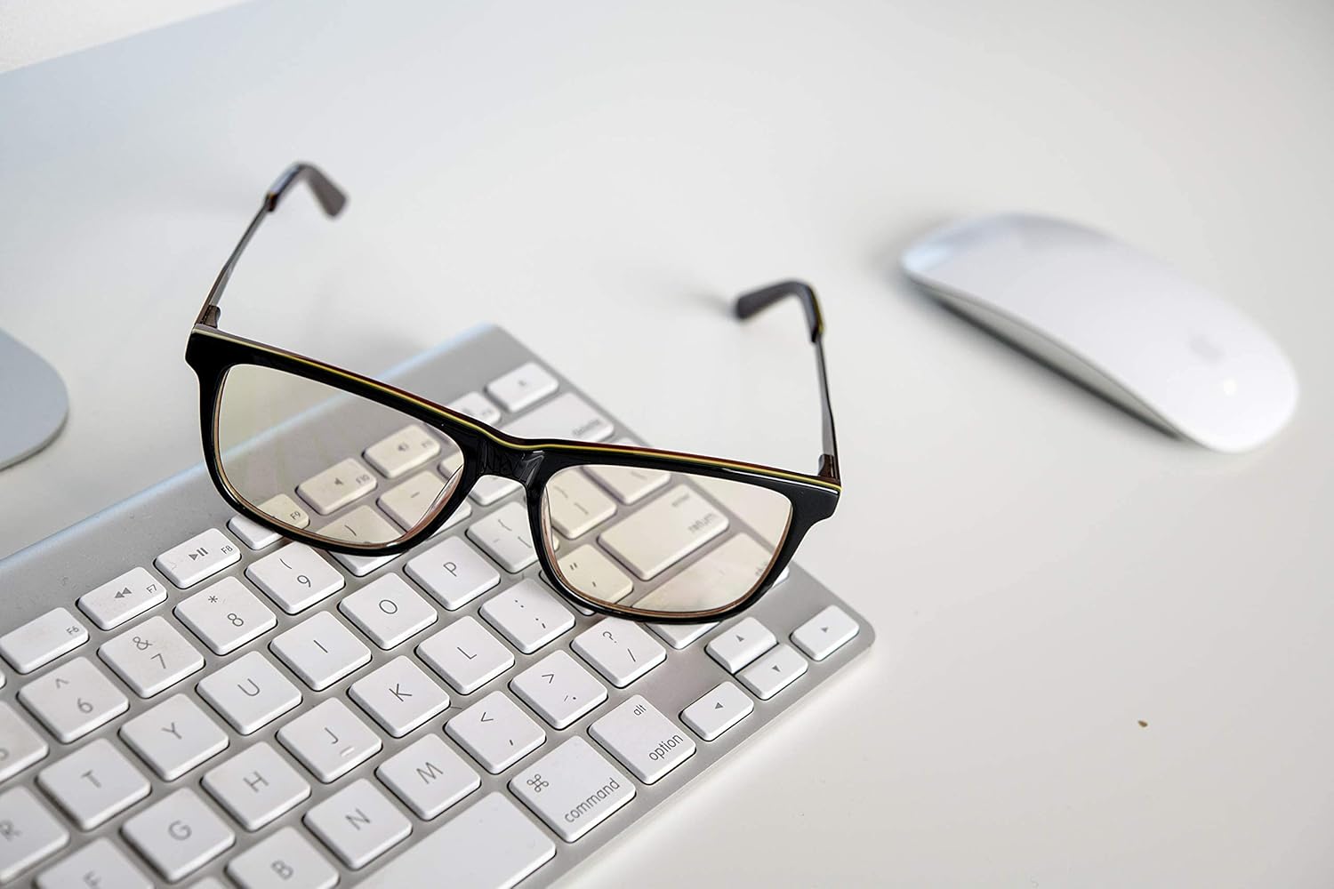 Blue Light Computer Glasses PROSPEK, Amber, Anti Glare Clear Lens, Protect from Screen's Blue Light, High Optical Quality Lenses