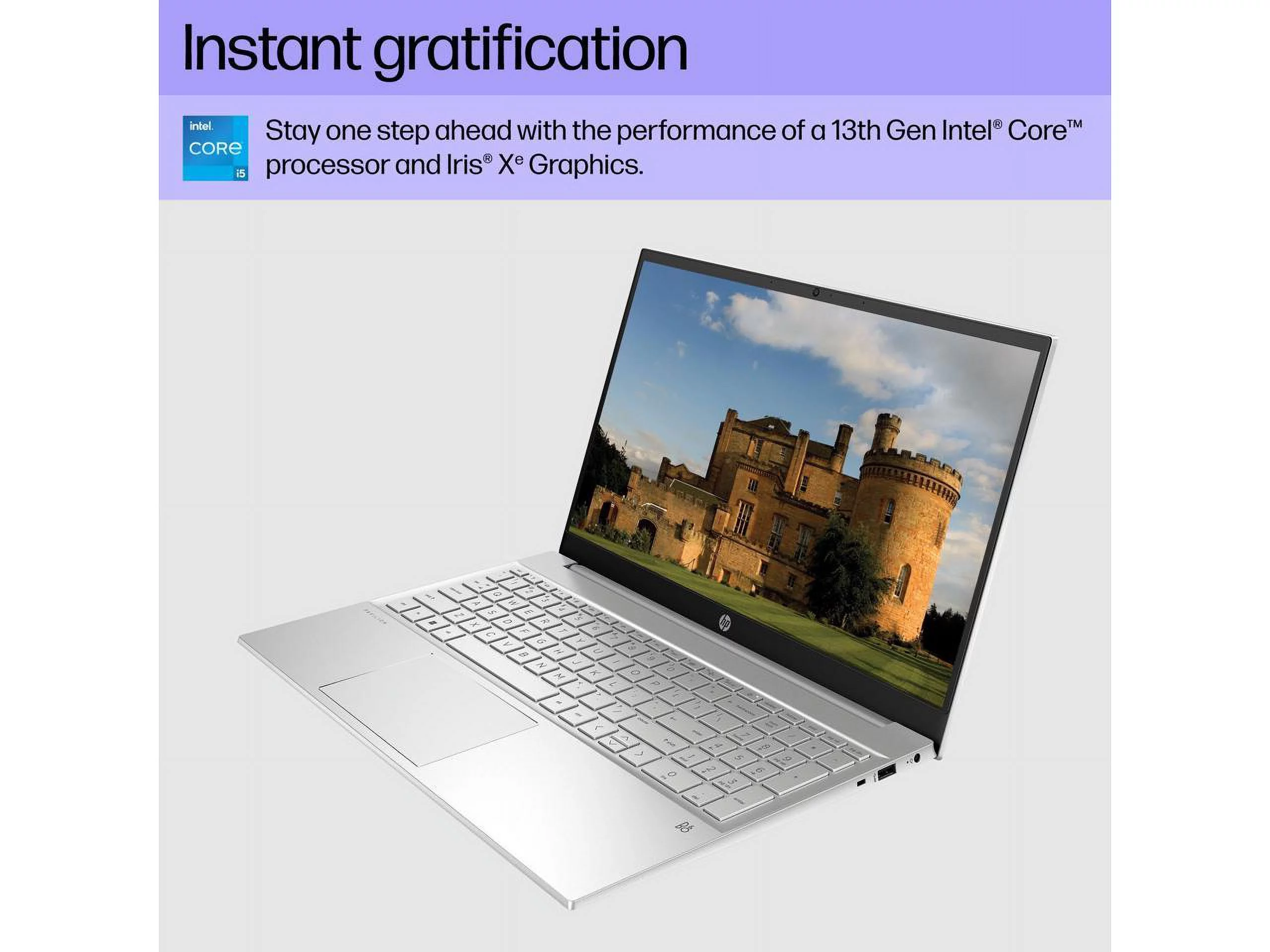 HP Pavilion Laptop Computer, 15.6" FHD IPS Touchscreen, 13th Gen Intel Core i5-1335U, 32GB RAM, 1TB SSD, Intel Iris Xe Graphic, Backlit Keyboard, Wi-Fi 6, Numeric Keypad, Bluetooth, Windows 11 Home