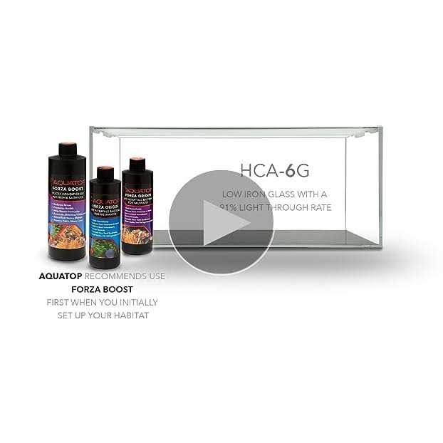 Aquatop High Clarity Tall 12.7 Gallon Aquarium - Pet Supplies online store