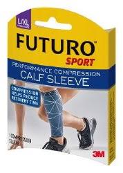 Futuro Performance Compression Calf SLEEVE; Box of 12