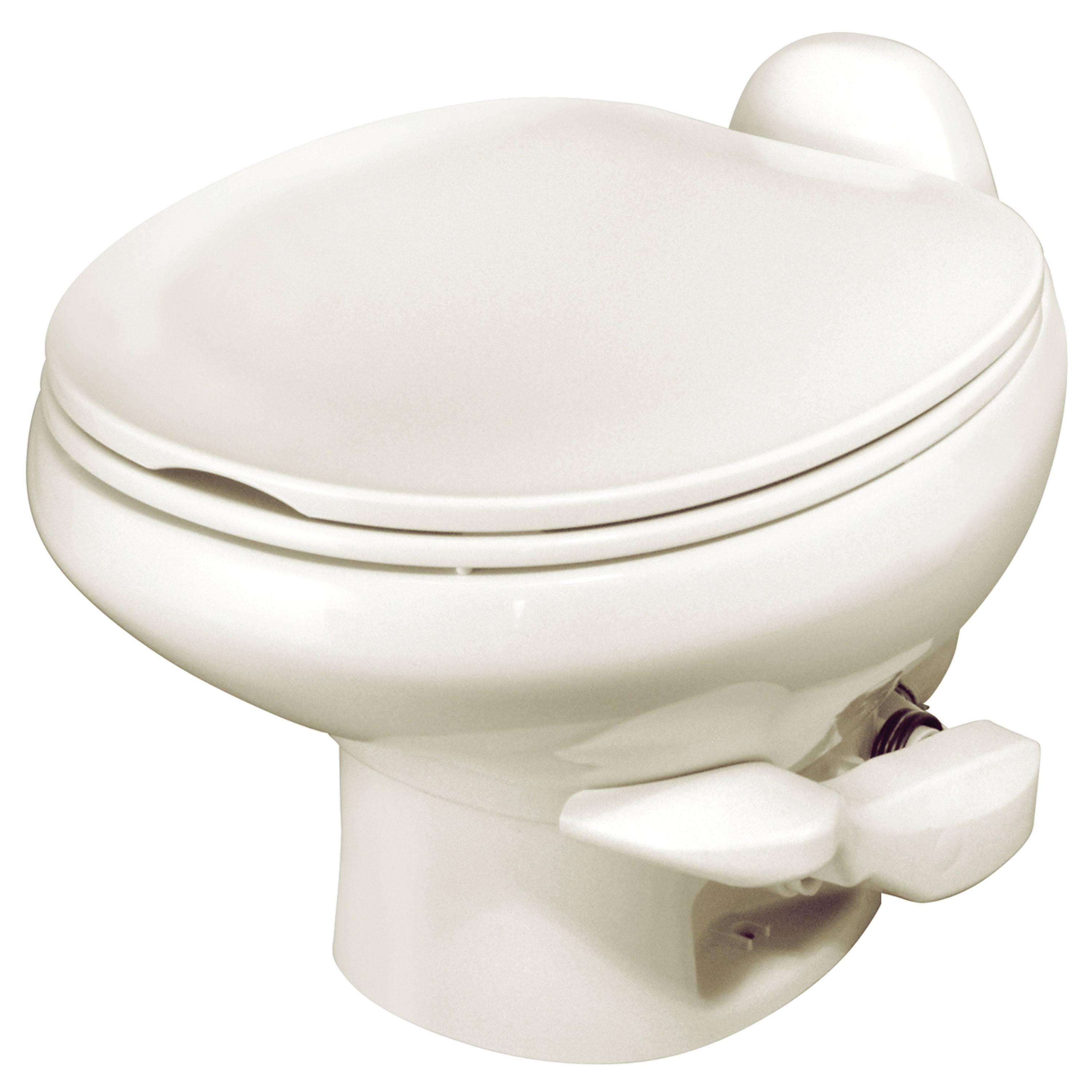Aqua Magic Style II RV Toilet / Low Profile / Bone - Thetford 42063