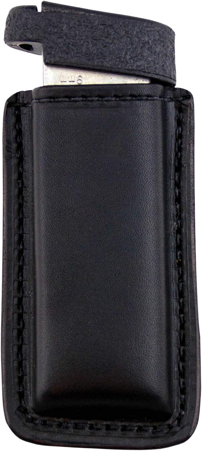 Relentless Tactical Leather Magazine Holder | Made in USA | Sizes to fit virtually Any 9mm .40 .45 or .380 Pistol Mag | Single or Double Stack | IWB or OWB