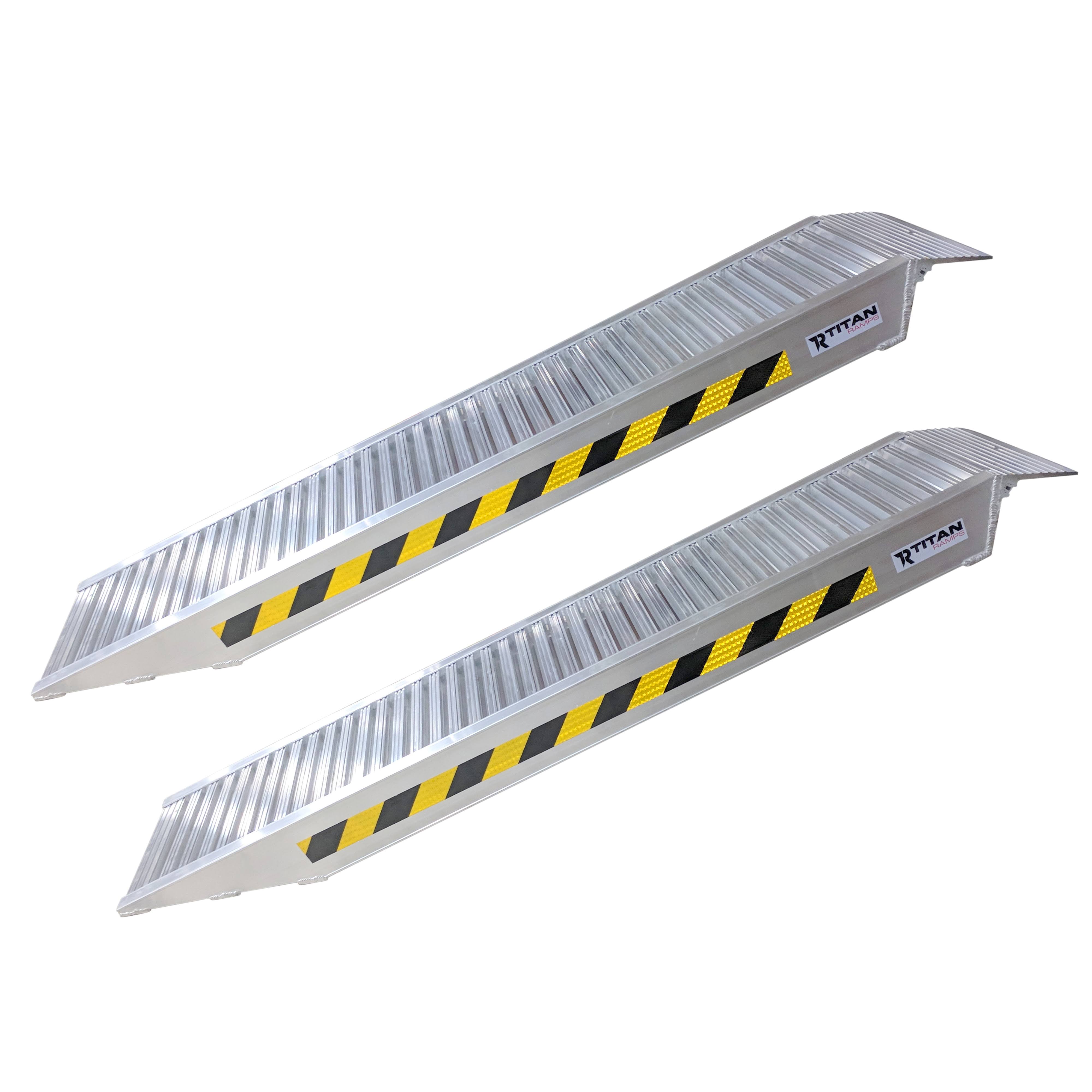 Titan 6& Skid Steer Ramps 14,000 lb Capacity | Pair 310104