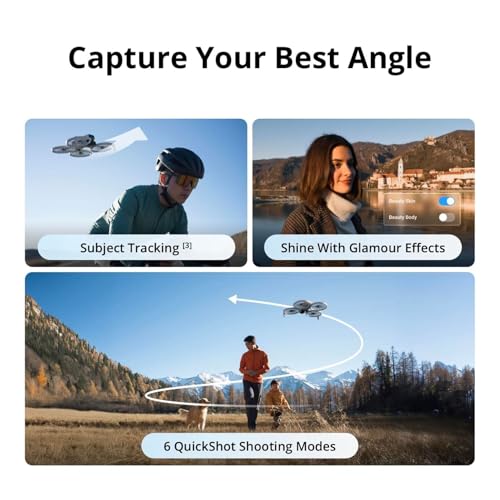DJI Flip Fly More Combo With RC 2 Screen Remote Controller, Drone With 4K UHD Camera for Adults, Palm Takeoff, Auto Return, Intelligent Flight, 3 Batteries for 93-Min Flight Time, Gray