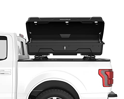 Yakima Hard Shell Cargo Box, Vehicle Rooftop Travel & Storage Gear Case, Carrier for Cartop or Truck Bed, 10 Cubic Feet, DeepSpace 10, Black