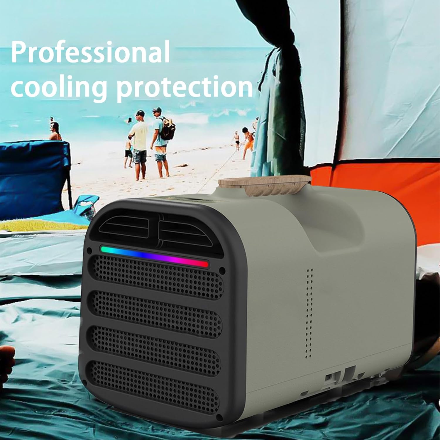 Portable Air Conditioner Tent, Air Conditioner for Tent, Car Air Conditioner, Suitable For Camping Tent/Rv/Pet House/Fishing/Outdoor Indoor/Home Use