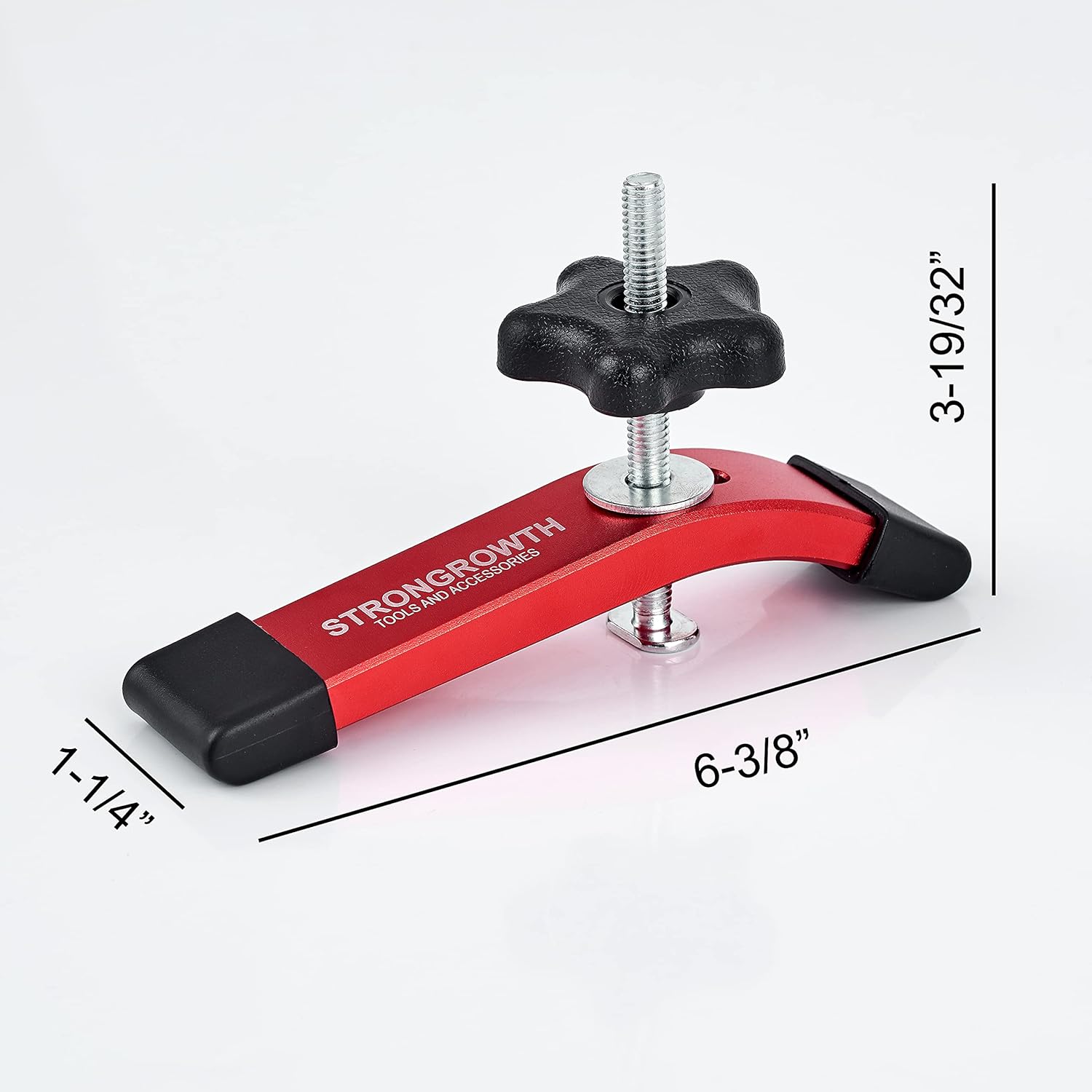 T track 48" with Wood Screws-Double Cut Profile Universal T-Track with Predrilled Mounting Holes-T Track Woodworking-Fine Sandblast Anodized-Red Color-4PK Pack of 2