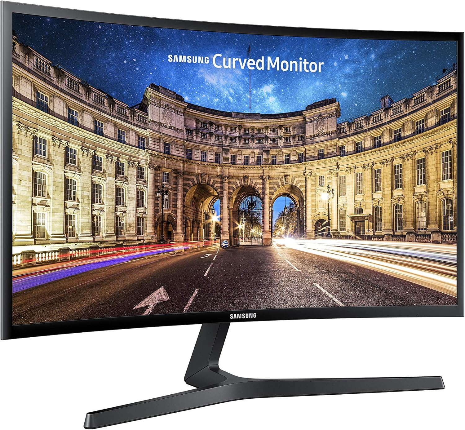 Samsung LC24F396FHNXZA 24-Inch Curved Monitor C24F396 (1920x1080 Full HD) (Renewed)
