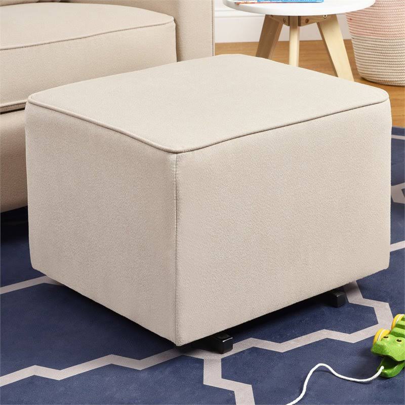Davinci Universal Gliding Ottoman Cream