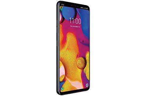 LG V40 ThinQ 64GB T-Mobile Smartphone w/ 5-Cameras, 6.4x22 QHD+ Display - Aurora Black (Renewed)