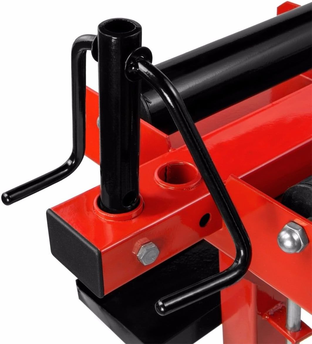 XtremepowerUS Manual Tire Spreader Portable Tire Changer Stand Adjustable LED Light Tire Spreader Tool for Light Truck Car