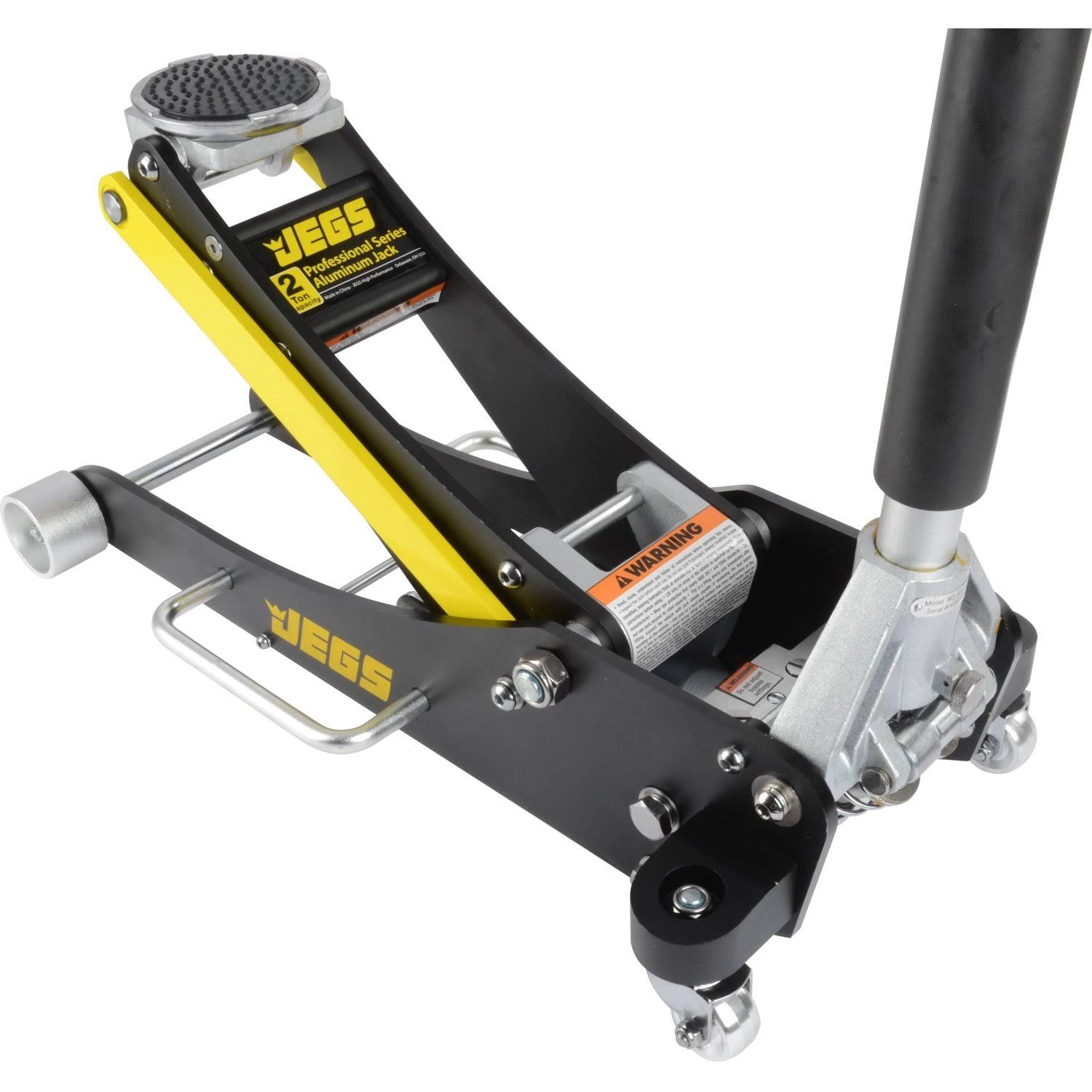 Jegs 80006 4000lb Low-Profile Aluminum Floor Jack Garage Car Truck