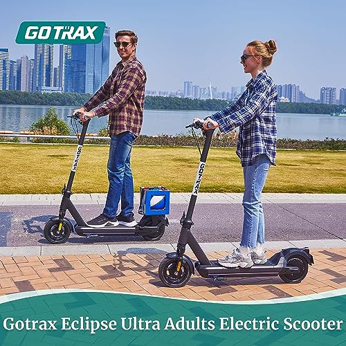 Gotrax Electric Scooter for Adult, 350/500W Motor, Max 18/38 Mile and 20MPH Speed,10" Pneumatic Tire, 36V/48V Big Battery All Aluminum Body, Large LED Display Foldable Commuting E Scooter for Adult