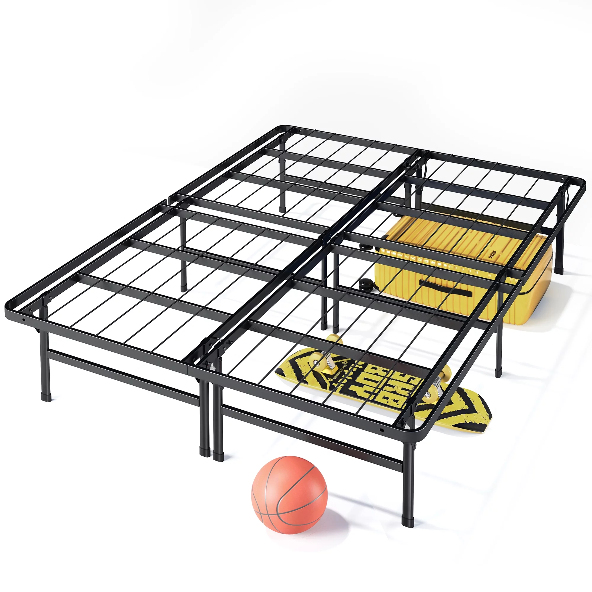 Zinus 14" Metal SmartBase® Heavy-Duty Mattress Foundation, Adult, Queen