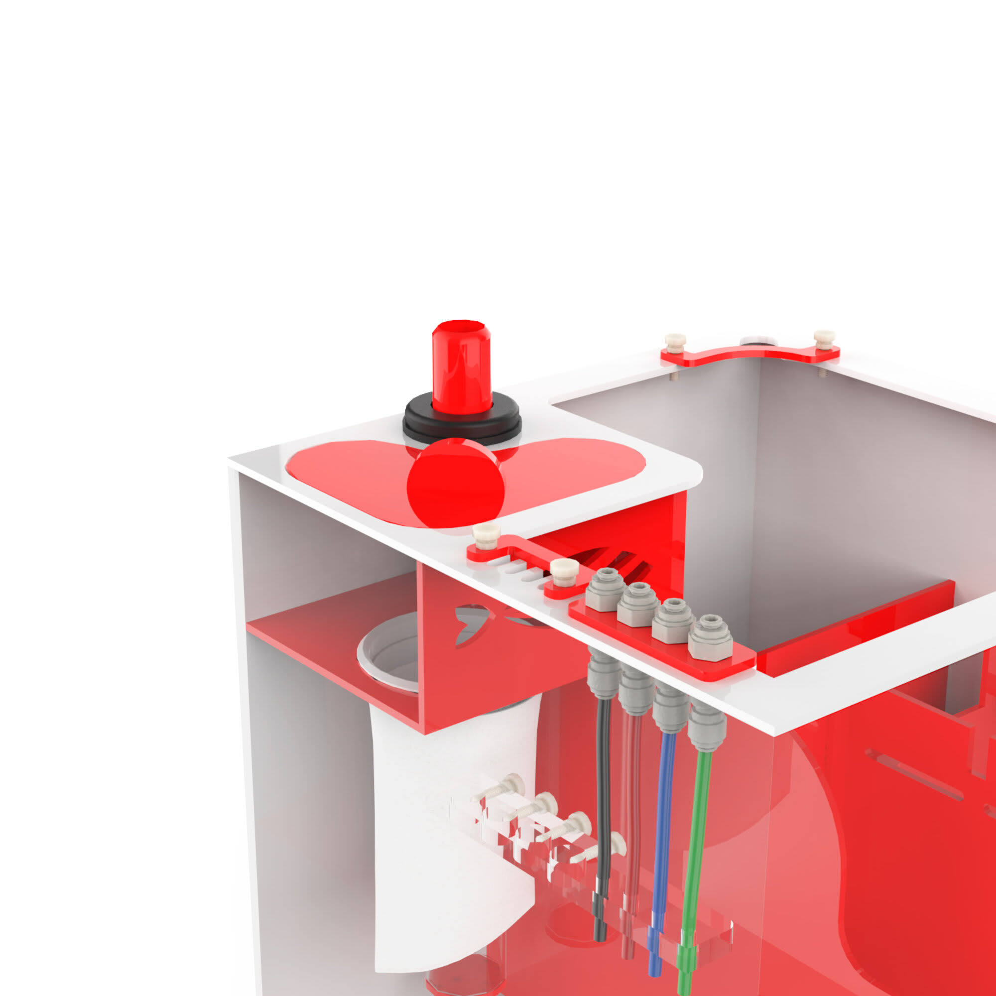 Pro Clear Aquatic Systems Red Flex 4-in-1 Sump - 100