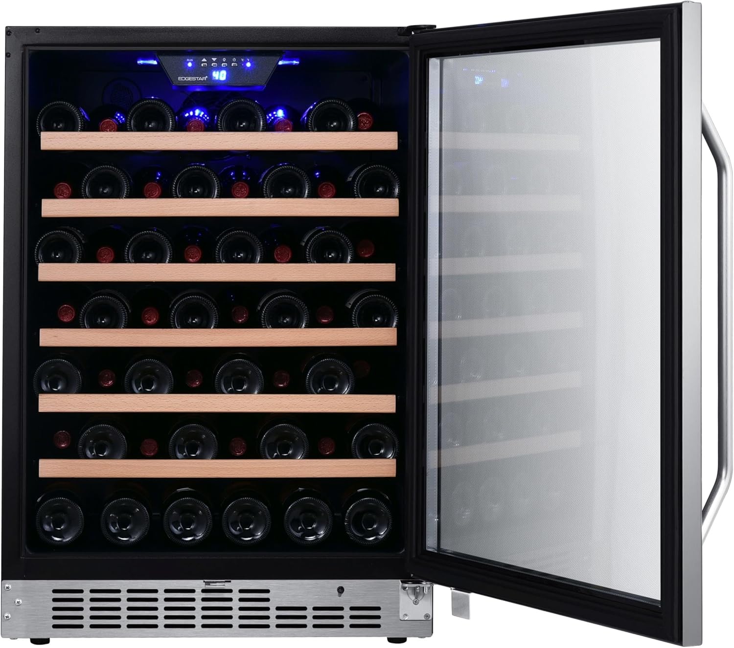 EdgeStar CWR532SZ 24 Inch Wide 53 Bottle Built-In Wine Cooler