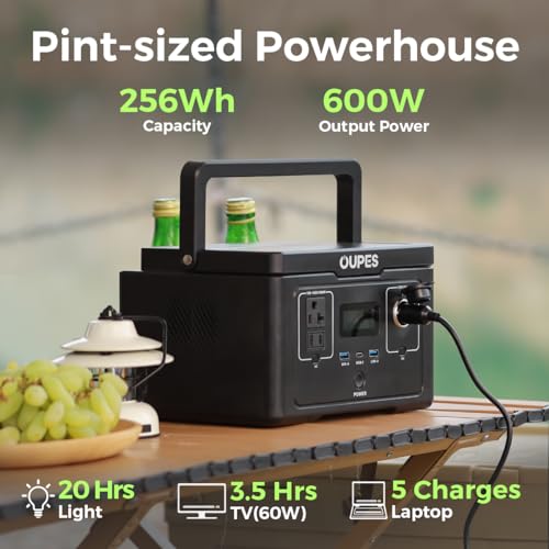 OUPES Exodus 600W Portable Power Station
