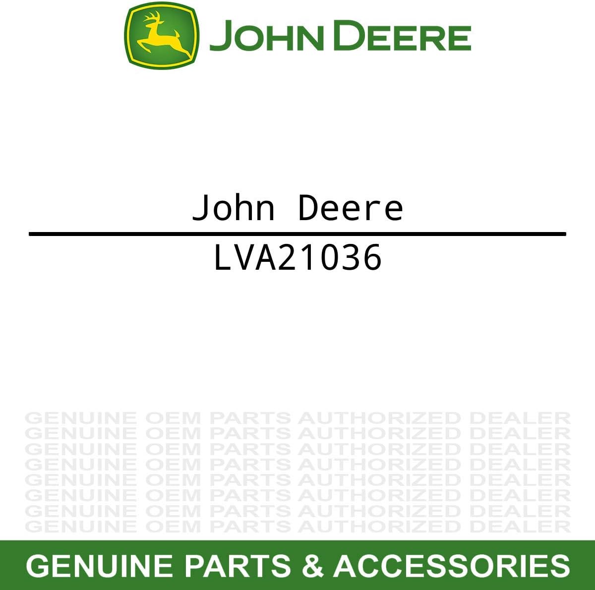 John Deere Original Equipment Filter Kit LVA21036 Pack of 2