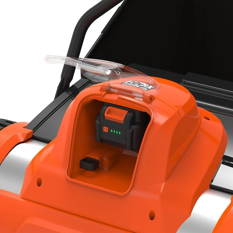 Yard Force Reel Mower Cordless Hybrid 15-inch 20V Lithium-Ion, Compact Storage, 12 Gallon Grass Collection Bag, Clean Cut for a Healthy Lawn (15 Inch Reel Mower)