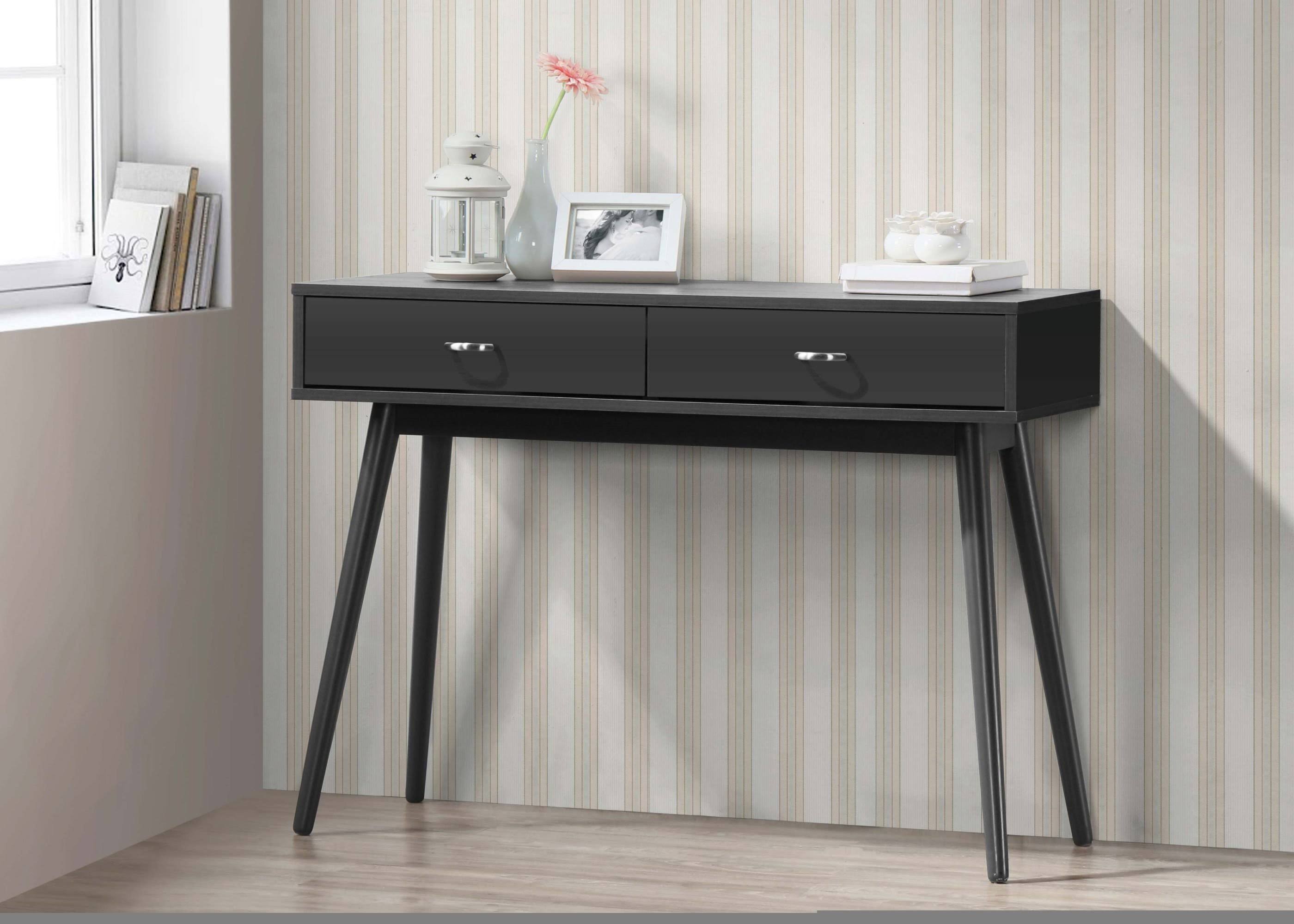 4D Concepts Montage Midcentury Desk, 159000, Black