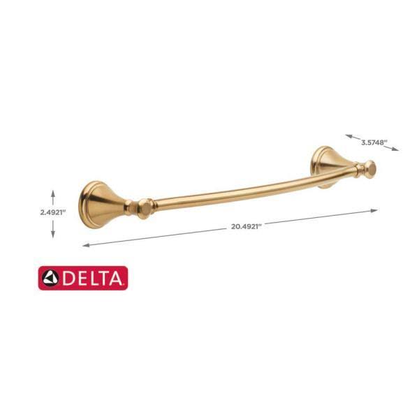 Delta Cassidy 5 Piece Bathroom Hardware Set Finish: Champagne Bronze