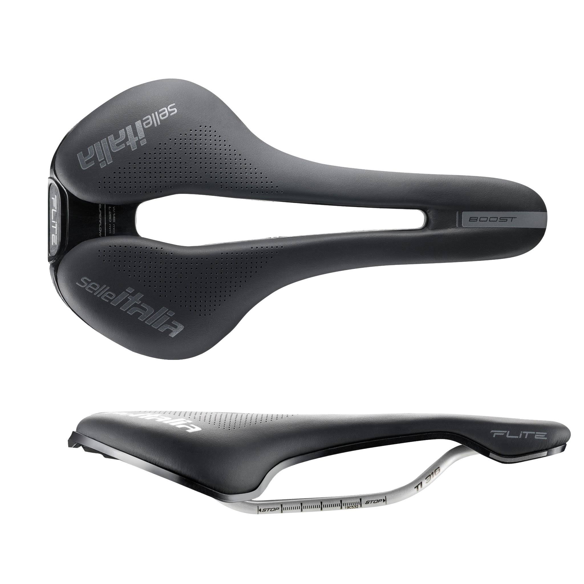 Selle italia Flite Boost Superflow TM Saddle Black