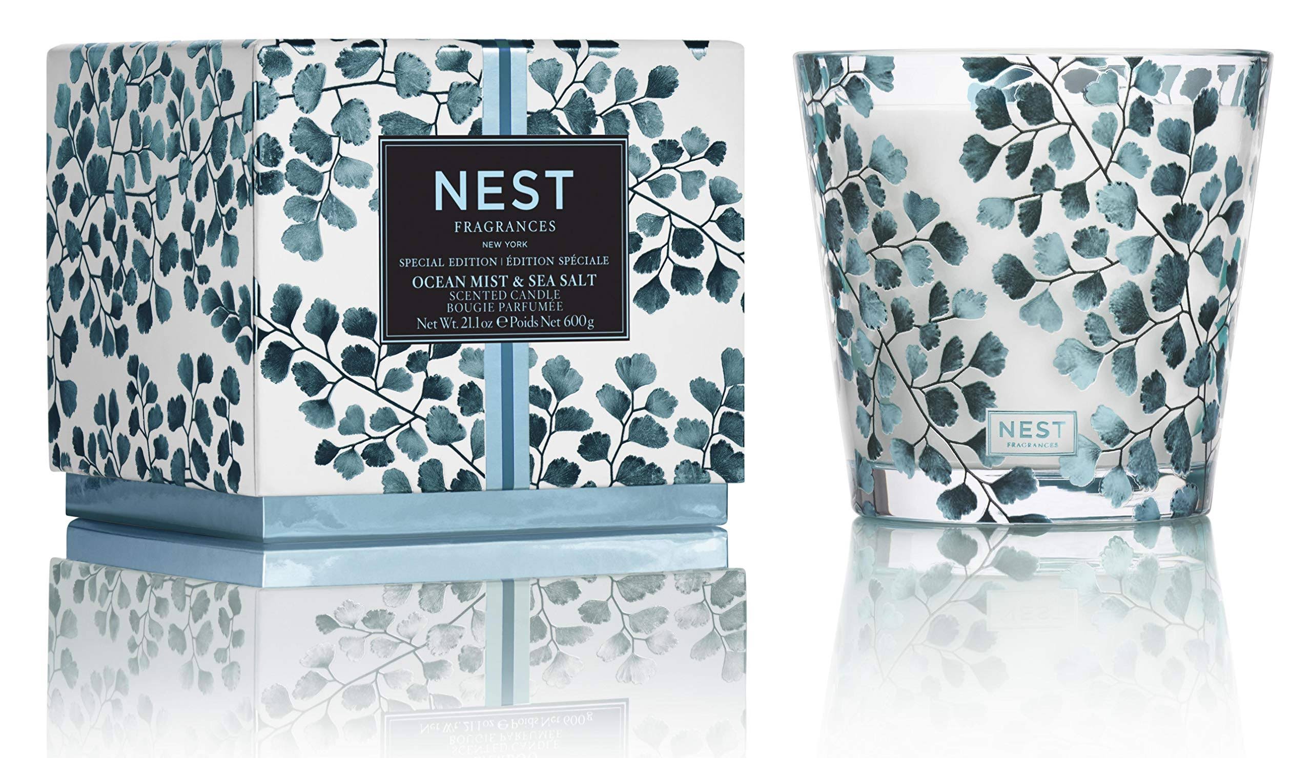 Nest Fragrances Specialty Ocean Mist u0026 Sea Salt 3-Wick Candle 21.2oz