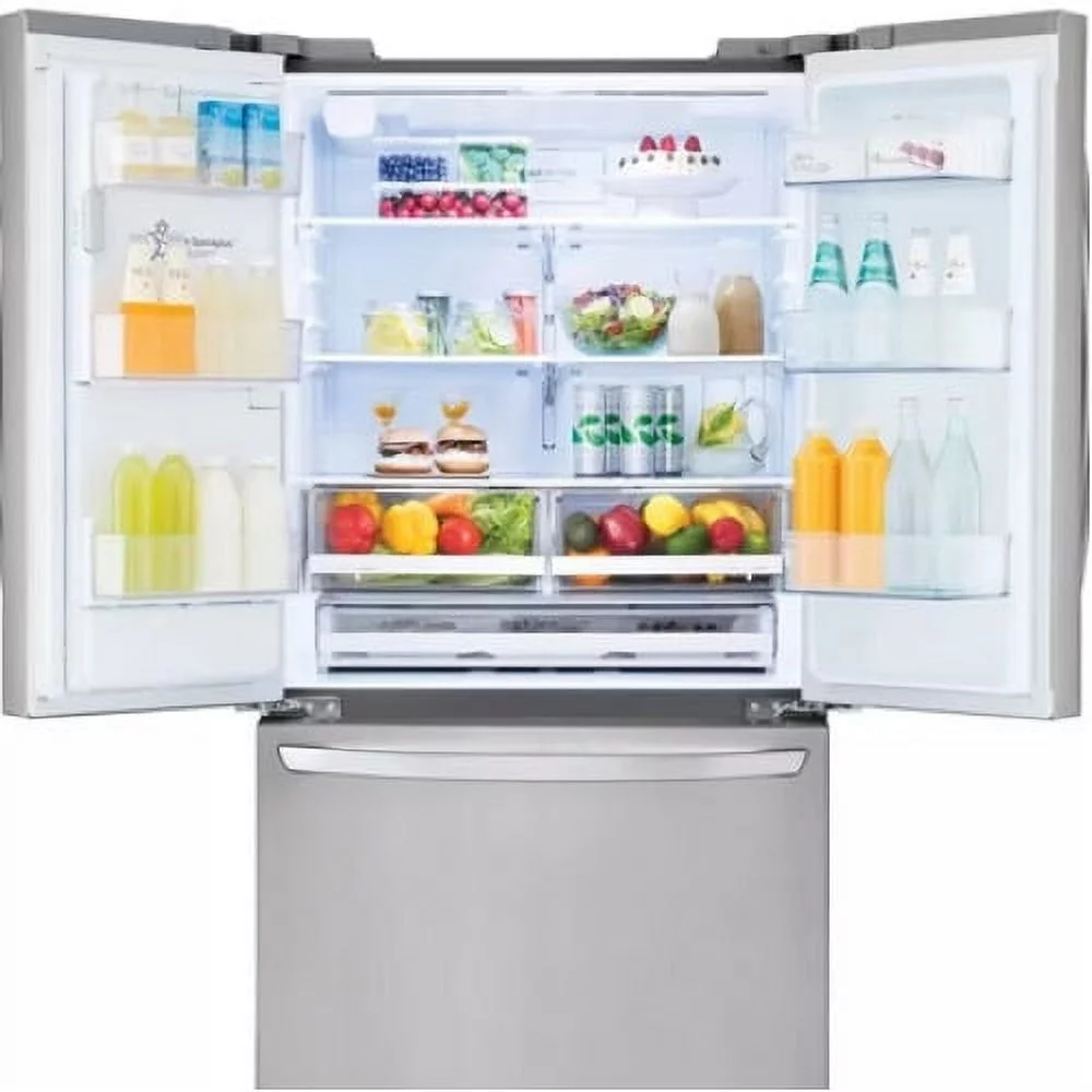 36 Inch 4-Door French Door Refrigerator with 27.8 cu. ft. Capacity