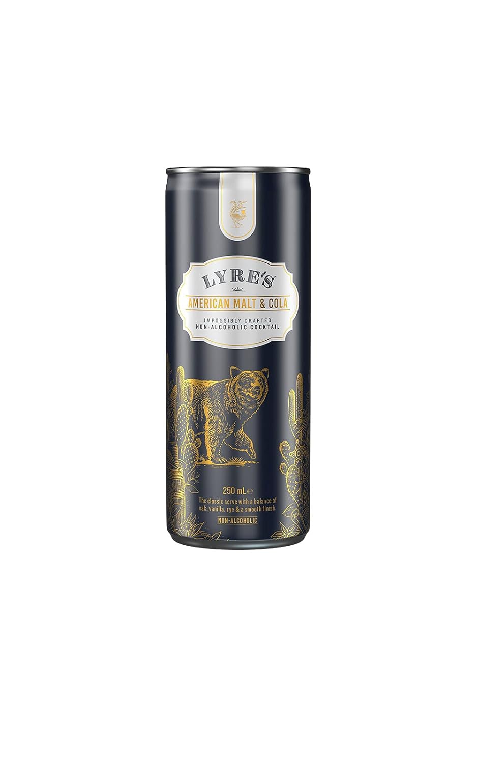 Lyre's Non-Alcoholic Spirits - Malt & Cola Ready To Drink Cocktails - Case of 24