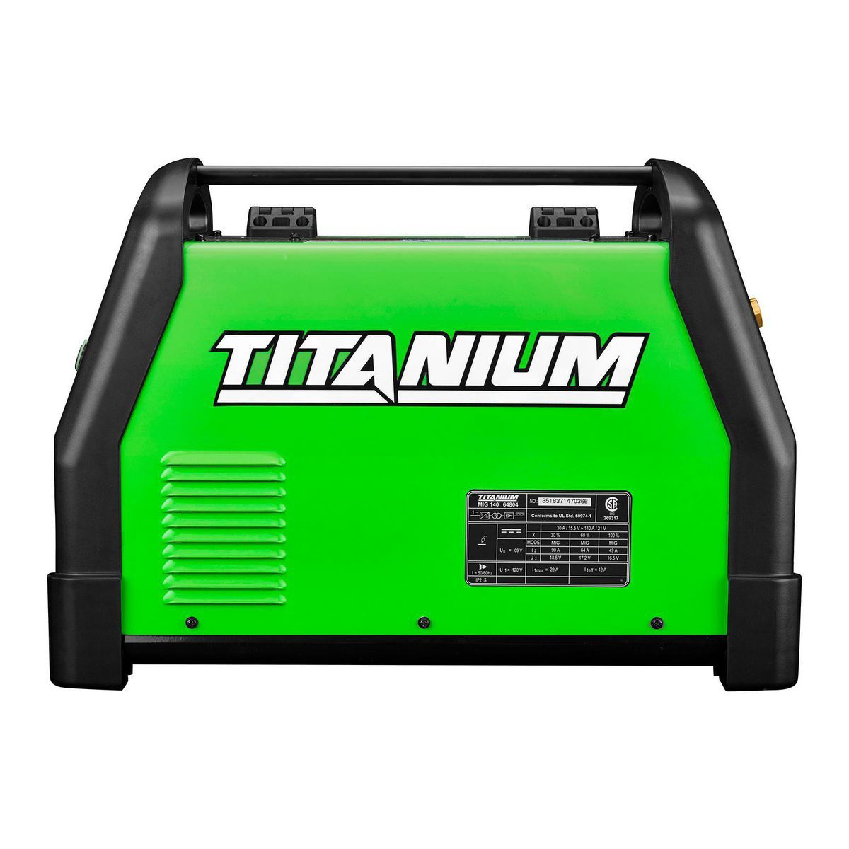 TITANIUM MIG 140 Professional Welder with 120V Input