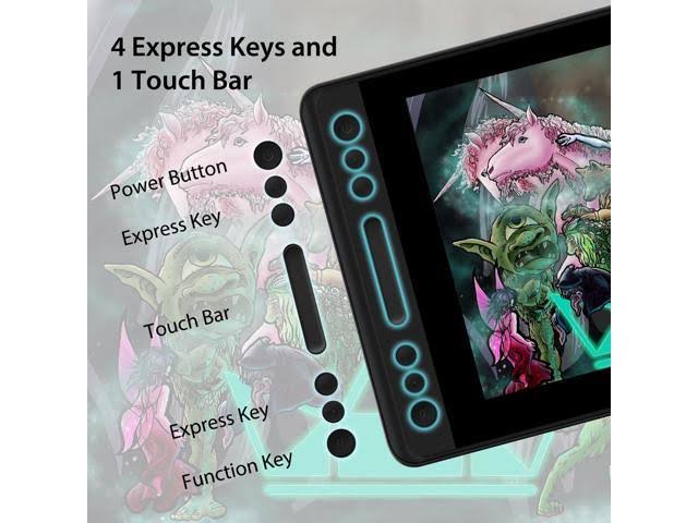 Huion Kamvas Pro 12 Graphics Drawing Monitor Tilt Function
