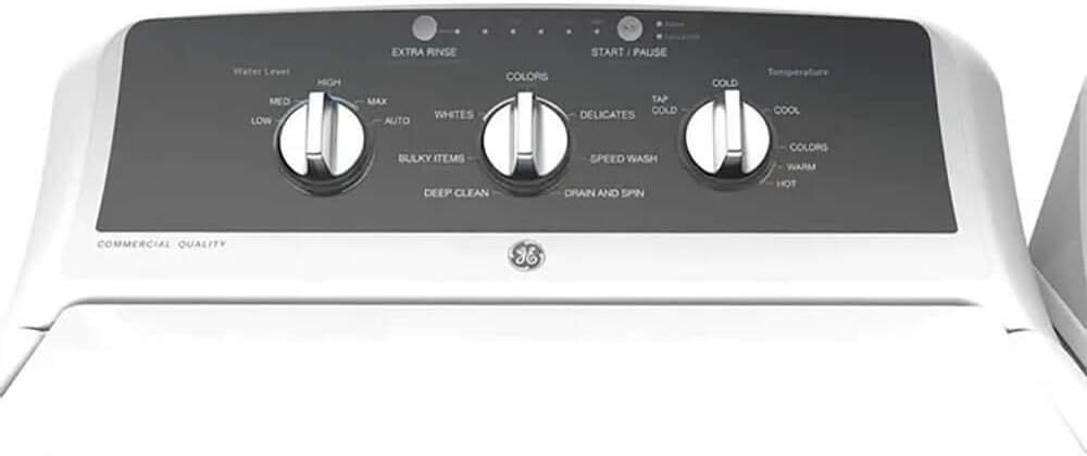 GE GTW525ACPWB 4.2 Cu. Ft. Washer with Stainless Steel Basket