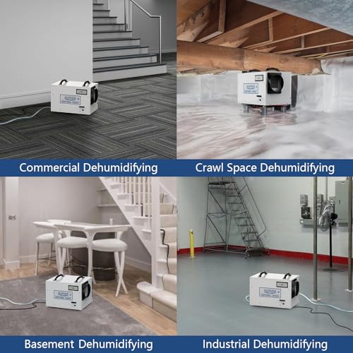 AlorAir Sentinel HD55 Dehumidifier, for Basement & Crawl space