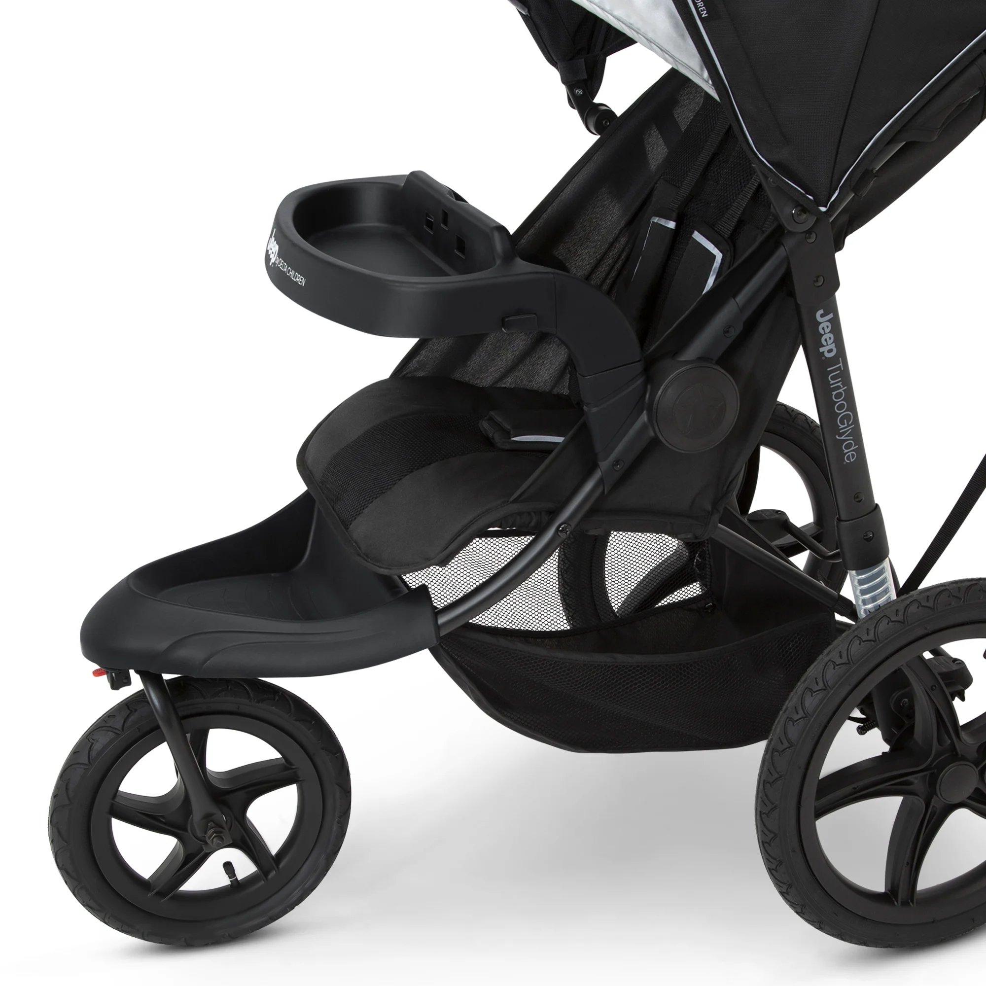 Jeep TurboGlyde Jogging Stroller by Delta Children, Black