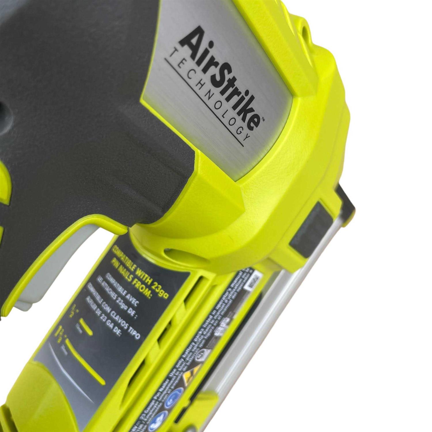 Ryobi One+ Cordless AirStrike 23-Gauge 1-3/8 Headless Pin Nailer - Shop Hardware Tools Online Store