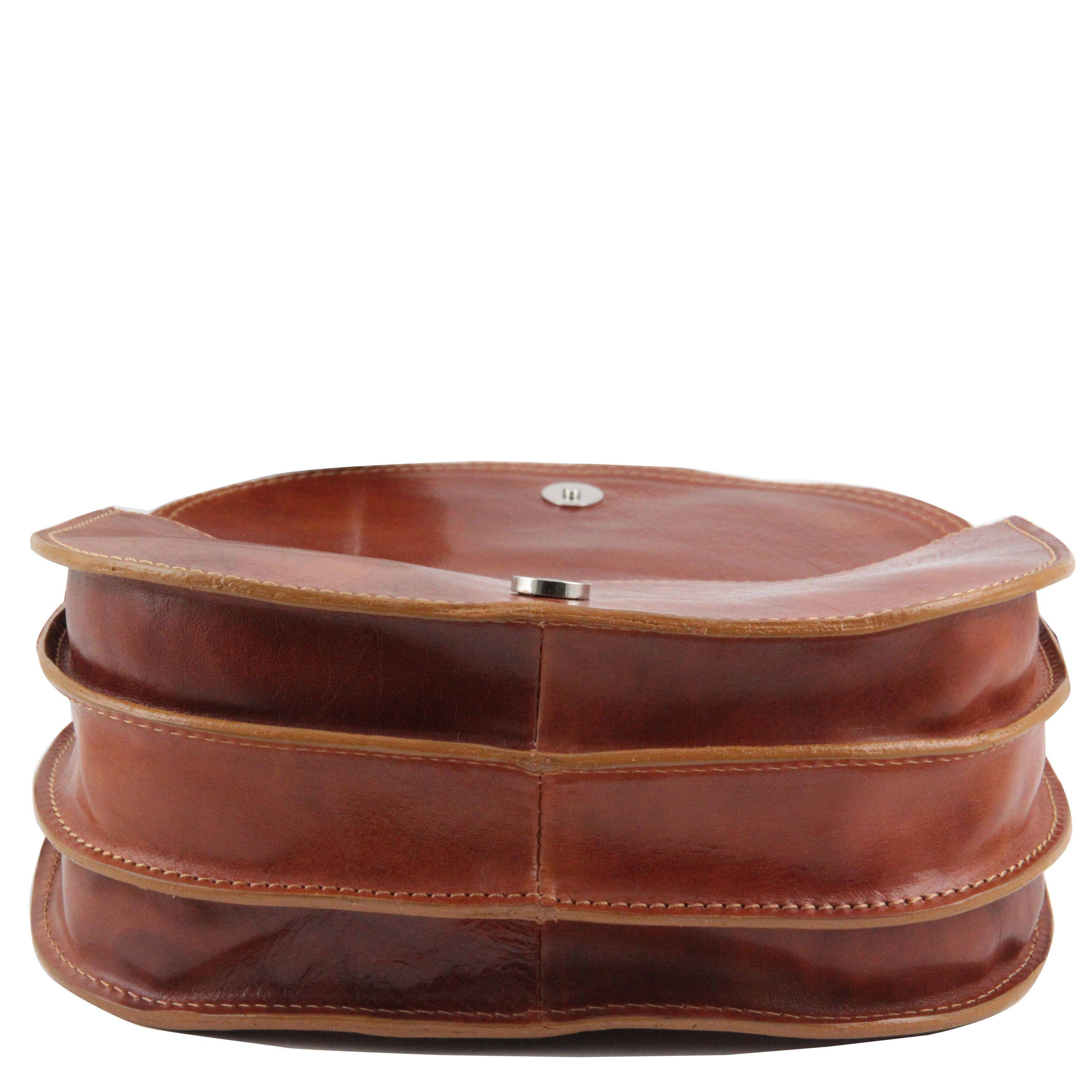 Isabella - Lady Leather Bag - Brown