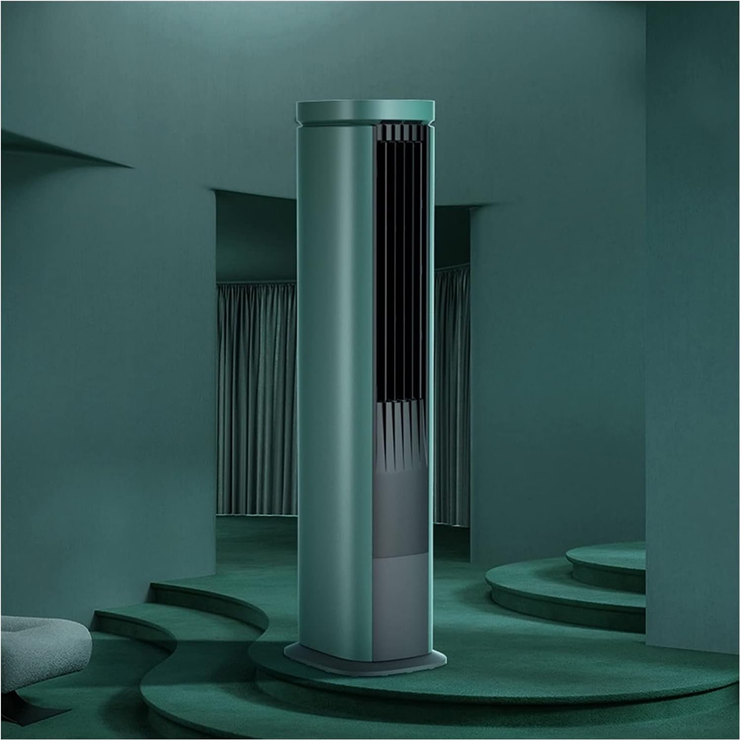 Household Tower Fan, Vertical Silent Cooling Fan, 4 Wind Speeds Suitable for Home and Office Floor Fans