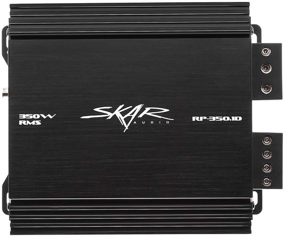 Skar Audio Single 8" Complete 700 Watt SDR Series Subwoofer Bass Package - Includes Loaded Enclosure with Amplifier