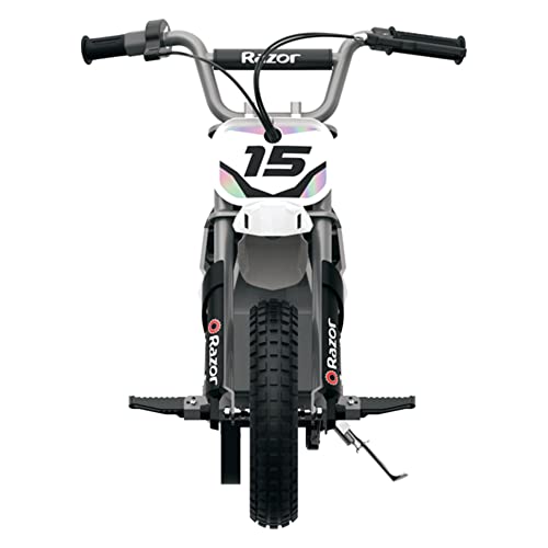 Razor MX400 Dirt Rocket - Electric-Powered Dirt Bike for Kids 8+, Up to 14 MPH, High/Low Speed Switch, Up to 60 Minutes Ride Time