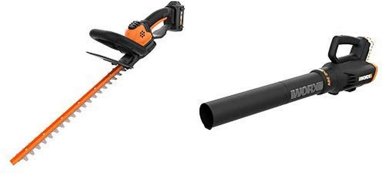 WORX WG261 20V Power Share 22" Cordless Hedge Trimmer (Battery & Charger Included)