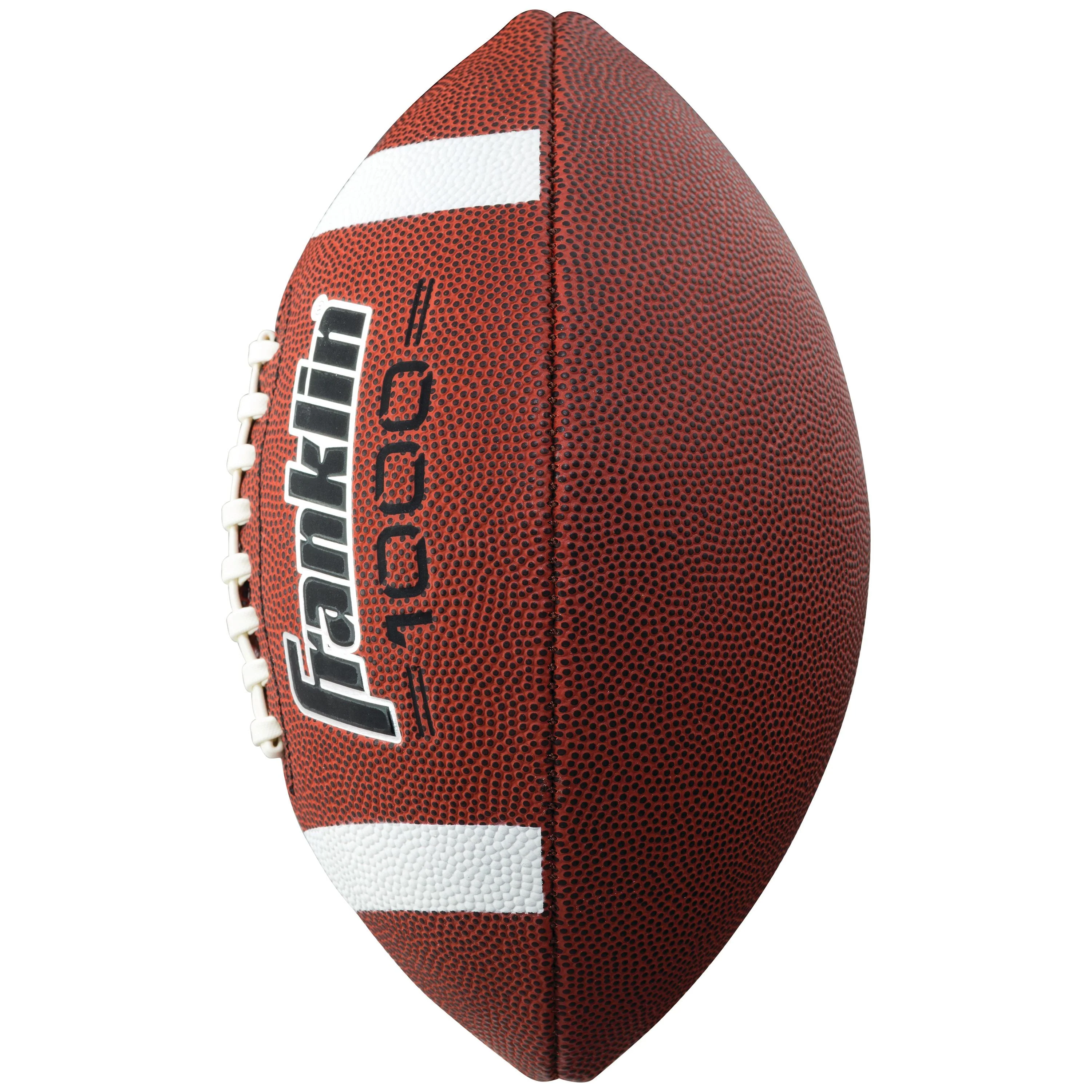 Franklin Sports Junior Footballs Team Pack - 12 Grip Rite Kids Footballs and Pump