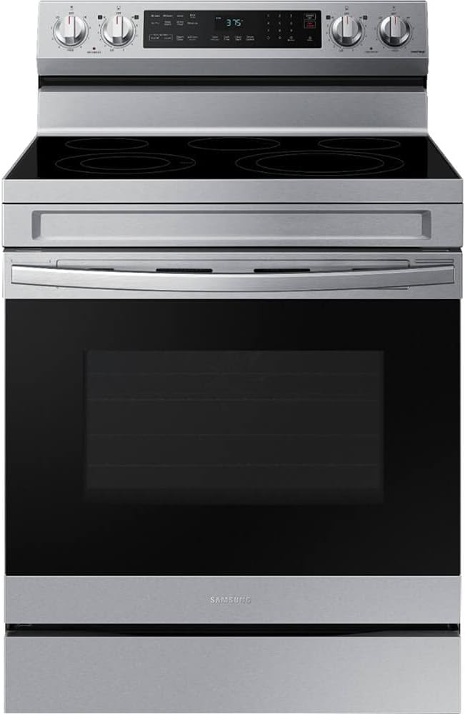 Samsung NE63A6511SS 6.3 Cu. Ft. Stainless Smart Freestanding Electric Range