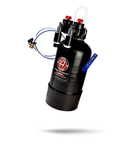 Adam's Portable Spotless Water Deionizer - Eliminates Water Spots, Spotless Rinse Touchless Detailing - Easy to Use Attaches to Regular Garden Hose
