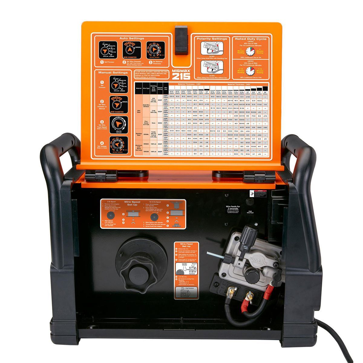 VULCAN MIGMax™ 215 Industrial Welder with 120/240V Input