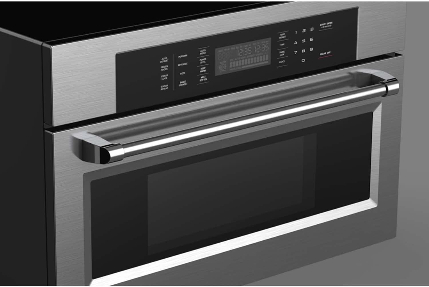 Kucht KM30C Built in Microwave Oven, Stainless Steel
