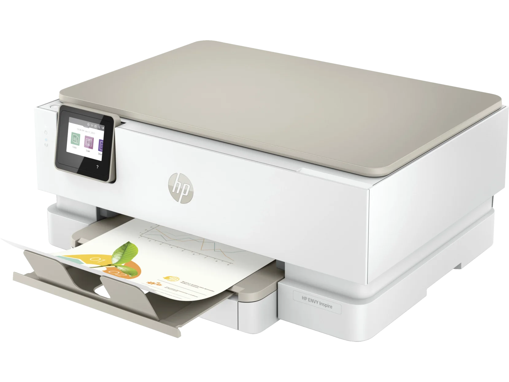 HP ENVY Inspire 7255e All-in-One Inkjet Printer, Color Mobile Print, Copy, Scan